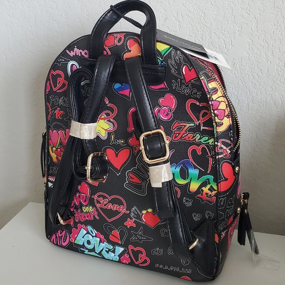 Love Backpack Set In Black - Picture 3 of 14